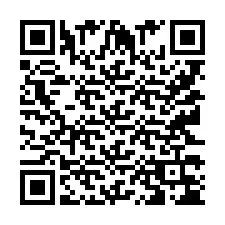 QR-koodi puhelinnumerolle +9512334256