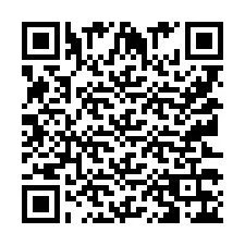 QR-koodi puhelinnumerolle +9512336254