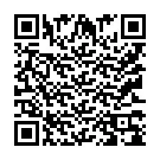 Codice QR per il numero di telefono +9512338001