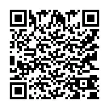 Código QR para número de telefone +9512340402