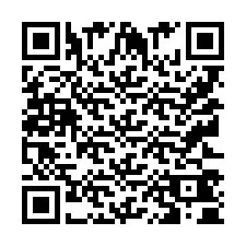 QR-koodi puhelinnumerolle +9512340421