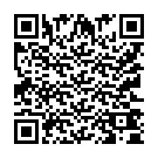 QR kód a telefonszámhoz +9512340434