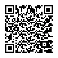 QR-koodi puhelinnumerolle +9512340704