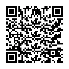 QR-koodi puhelinnumerolle +9512341804