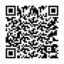 QR-koodi puhelinnumerolle +9512343210