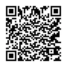 QR-koodi puhelinnumerolle +9512343427