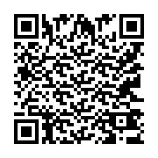 Codice QR per il numero di telefono +9512343627