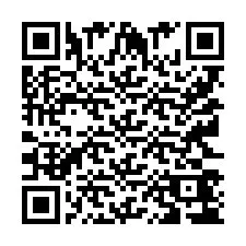 電話番号のQRコード +9512344332