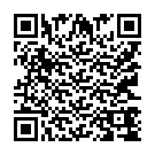 Codice QR per il numero di telefono +9512344743