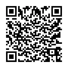 QR-koodi puhelinnumerolle +9512346804