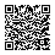 QR-koodi puhelinnumerolle +9512347189