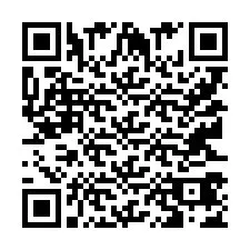 QR-koodi puhelinnumerolle +9512347407