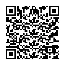 Código QR para número de telefone +9512347480