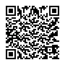Codice QR per il numero di telefono +9512347588
