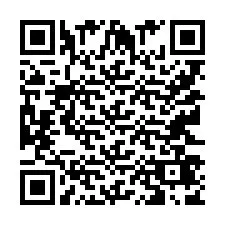 QR-code voor telefoonnummer +9512347877