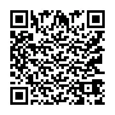 QR-koodi puhelinnumerolle +9512347886