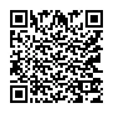 QR-koodi puhelinnumerolle +9512353436