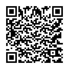 QR-koodi puhelinnumerolle +9512361135