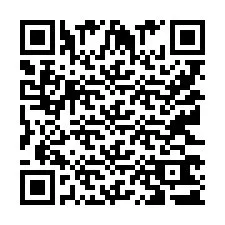 電話番号のQRコード +9512361323