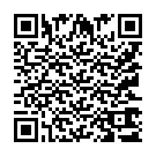 QR-koodi puhelinnumerolle +9512361388