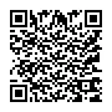 Código QR para número de teléfono +9512361604