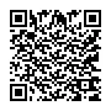 Código QR para número de telefone +9512361626