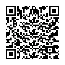 電話番号のQRコード +9512361818
