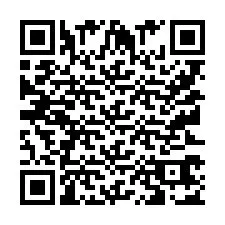 電話番号のQRコード +9512367004