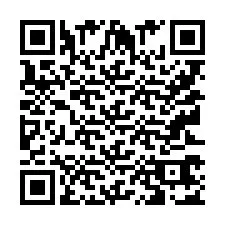 電話番号のQRコード +9512367005