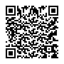 Código QR para número de teléfono +9512368615