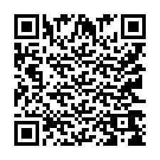 QR-koodi puhelinnumerolle +9512368696