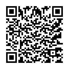 QR-koodi puhelinnumerolle +9512377484