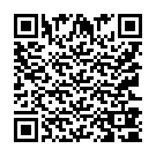 QR-koodi puhelinnumerolle +9512380154