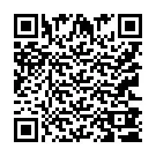 QR-koodi puhelinnumerolle +9512380325