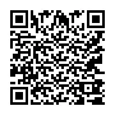 Código QR para número de telefone +9512380727