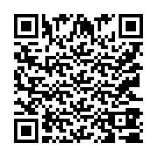 QR-koodi puhelinnumerolle +9512380789