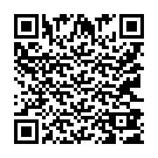 Codice QR per il numero di telefono +9512381223