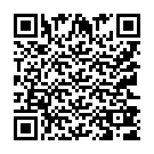 QR-koodi puhelinnumerolle +9512381664