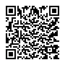 Código QR para número de telefone +9512381844