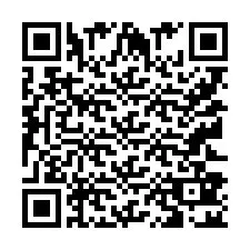 QR-koodi puhelinnumerolle +9512382075