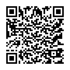 QR-koodi puhelinnumerolle +9512383001