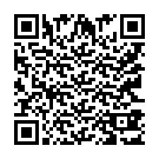 QR-koodi puhelinnumerolle +9512383112