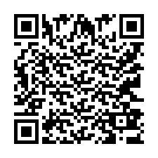 QR-koodi puhelinnumerolle +9512383673