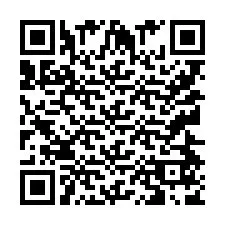 QR-code voor telefoonnummer +9512457821
