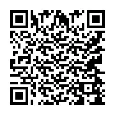 Codice QR per il numero di telefono +9512458017