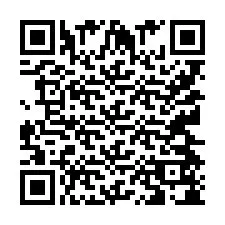 Código QR para número de telefone +9512458033