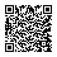 Codice QR per il numero di telefono +9512458034