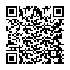 QR Code pour le numéro de téléphone +9512458062