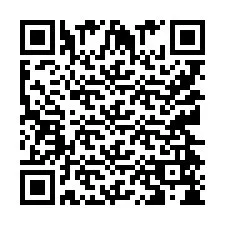 Codice QR per il numero di telefono +9512458456