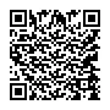 Código QR para número de teléfono +9512458487